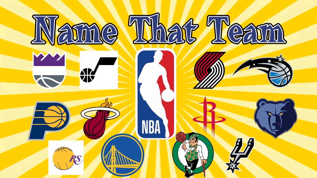Can You Guess the NBA Team Logos in 3 Seconds Test Your NBA Basketball Logo