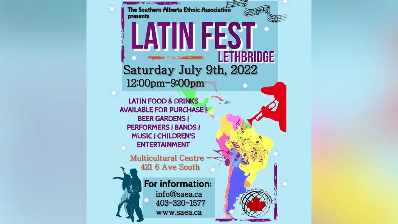 Latin Fest Ready To Welcome Lethbridge Residents - July 8, 2022 - Micah Quinn