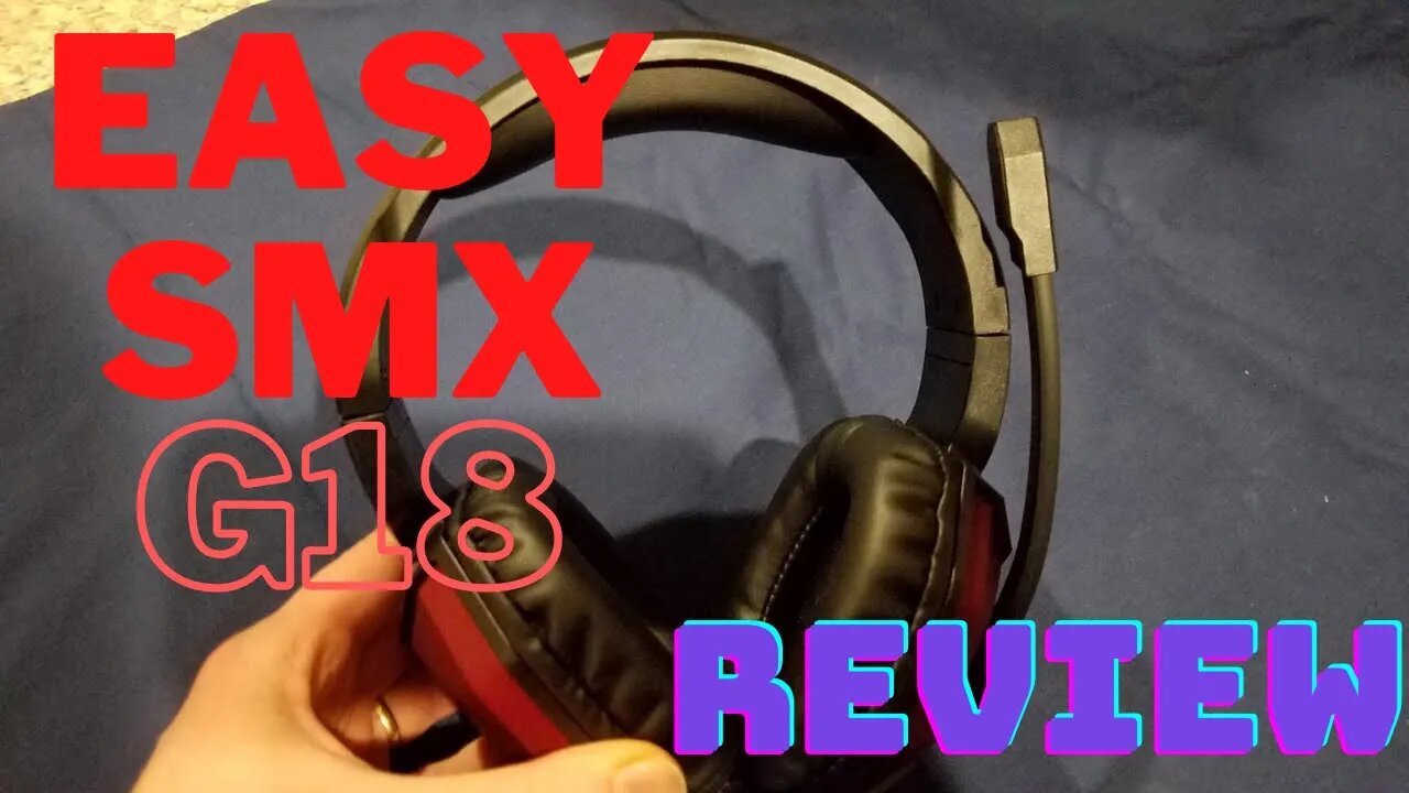 EasySMX RedStorm G18 Headset Review