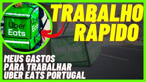 COMECEI A TRABALHAR DE MOTOBOY EM PORTUGAL | Quanto gastei para começar? | Negritinh pelo mundo