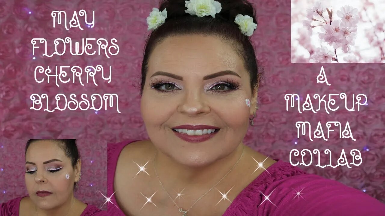 MAY FLOWERS - CHERRY BLOSSOM - MAKEUP MAFIA COLLAB l Sherri Ward