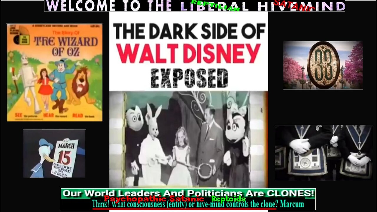 THE DARK SIDE OF WALT DISNEY EXPOSED (Related links in description)