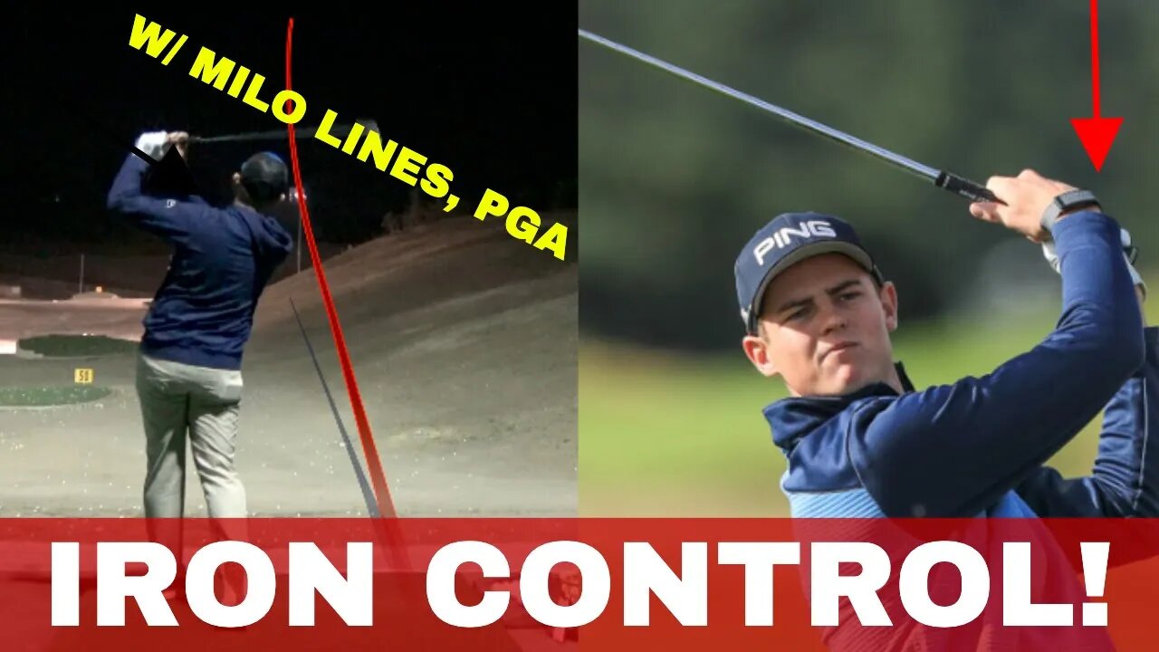 THE 1 ULTIMATE DRILL for IRONS W MILO LINES, PGA