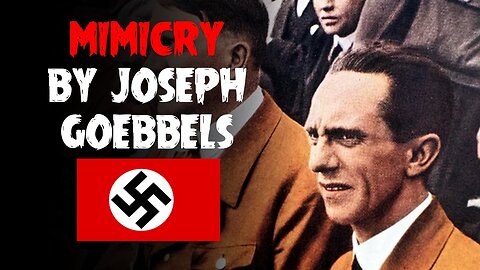 Evalion - Mimicry By Joseph Goebbels - The Jews Are Guilty!