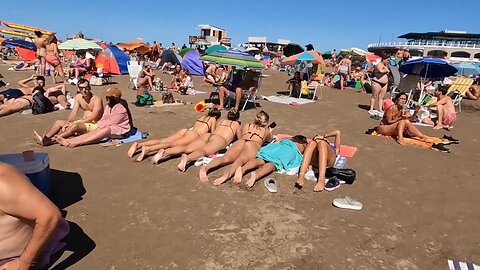 🇦🇷Sunny MAR DEL PLATA Beach Travel Argentina