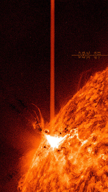 Som ET - 81 - Sun - X 2.2 Flare - February 17, 2023 - Video 1
