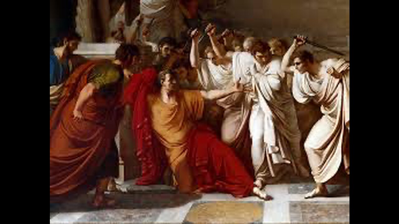 3/15/44 BCE -Caesar Assassinated! 🩸