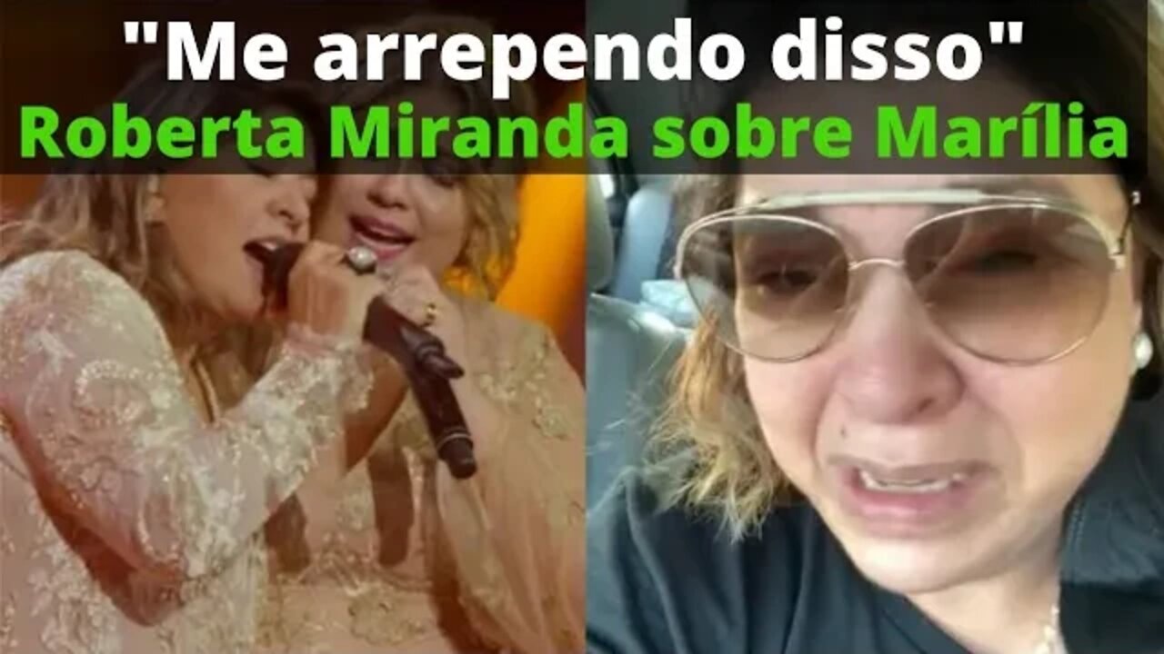 Roberta Miranda revela arrependimento com Marília Mendonça Entenda