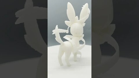 3D Printed Sylveon Timelapse #shorts