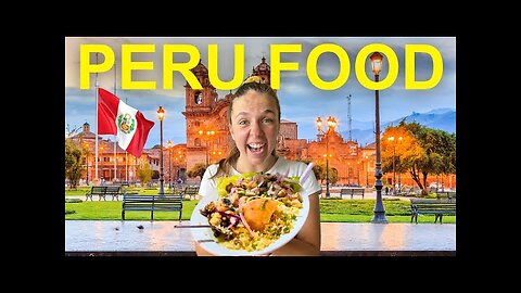 Eating our Way through CUZCO PERU! 🇵🇪