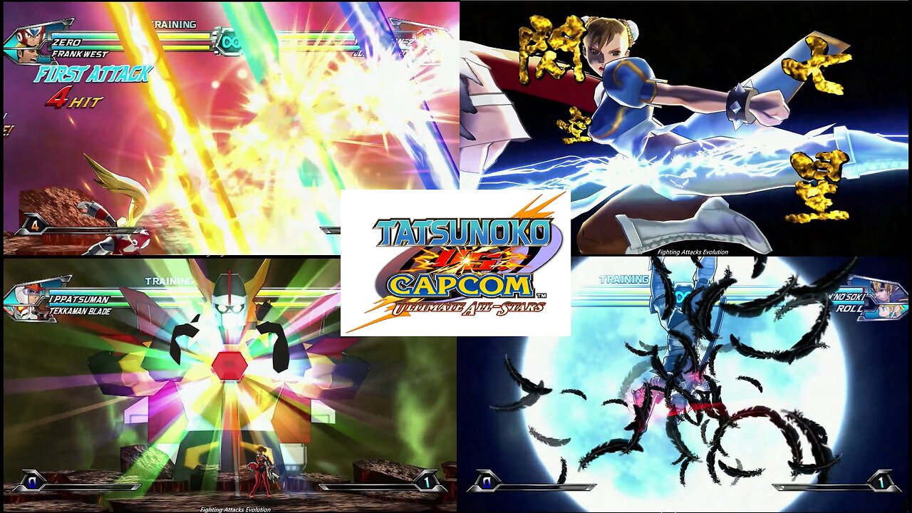 Tatsunoko vs Capcom Ultimate All-Stars - All Super Moves part 2