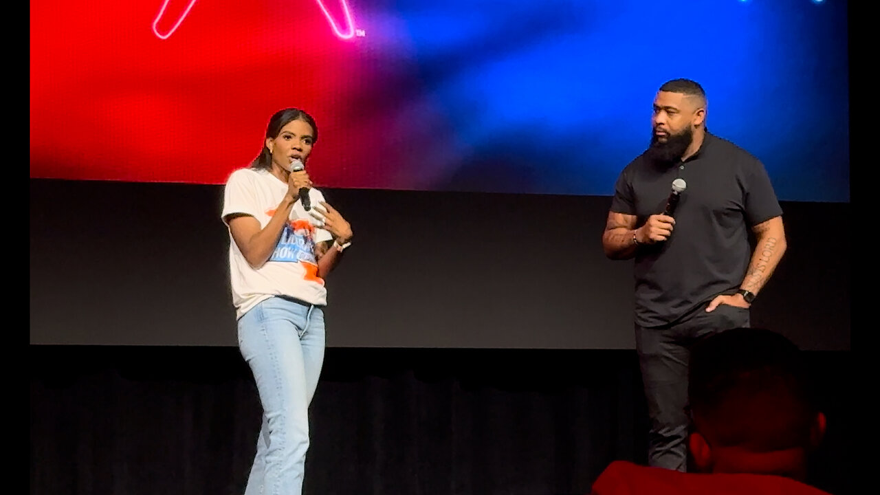 Candace Owens & Brandon Tatum Speak at Blexit Liberation Show in Detroit