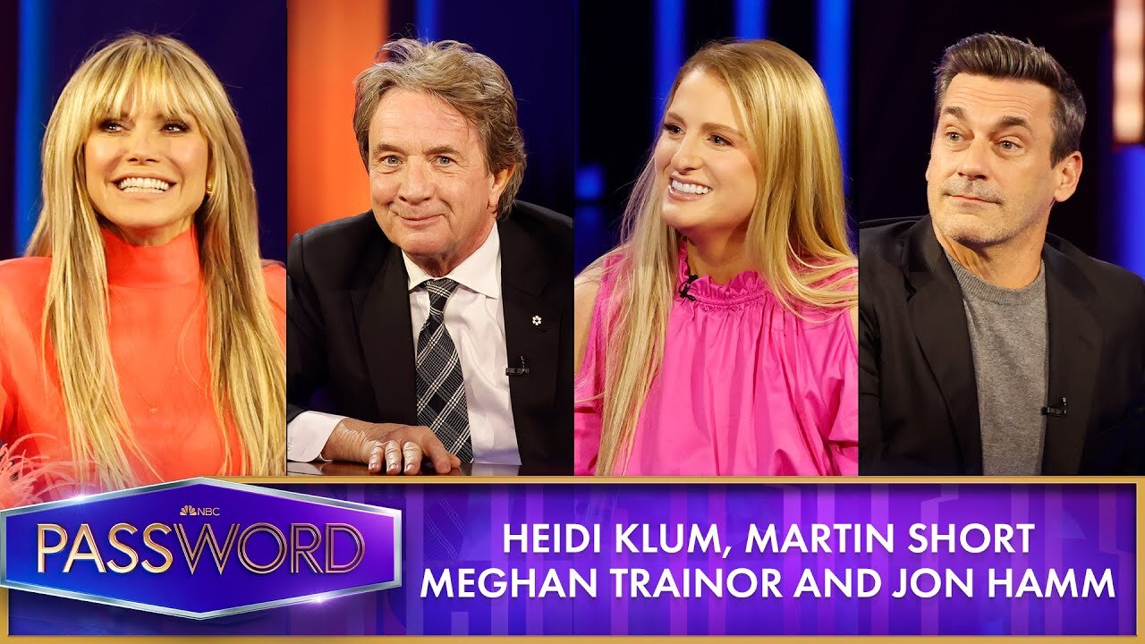 The Best of Password with Jon Hamm, Heidi Klum, Martin Short and Meghan Trainor