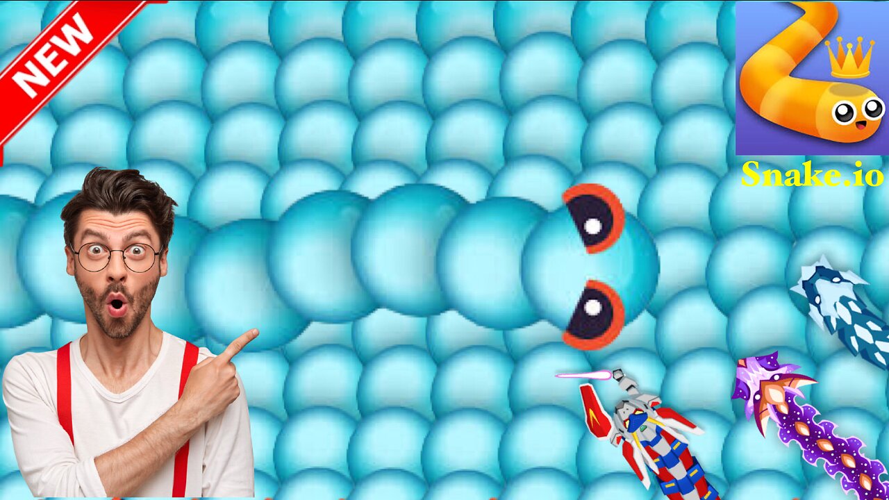 Snake.io Game | Slither.io Snake Blue Lector Vs Revered Gamer | Epic Snakeio Gameplay