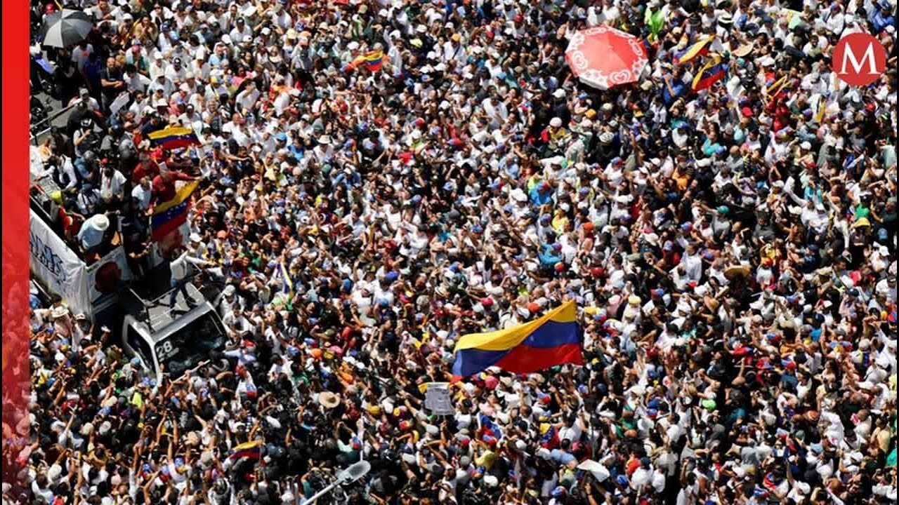 Miles de venezolanos volvieron a salir a las calles de Caracas para protestar contra Nicolás Maduro