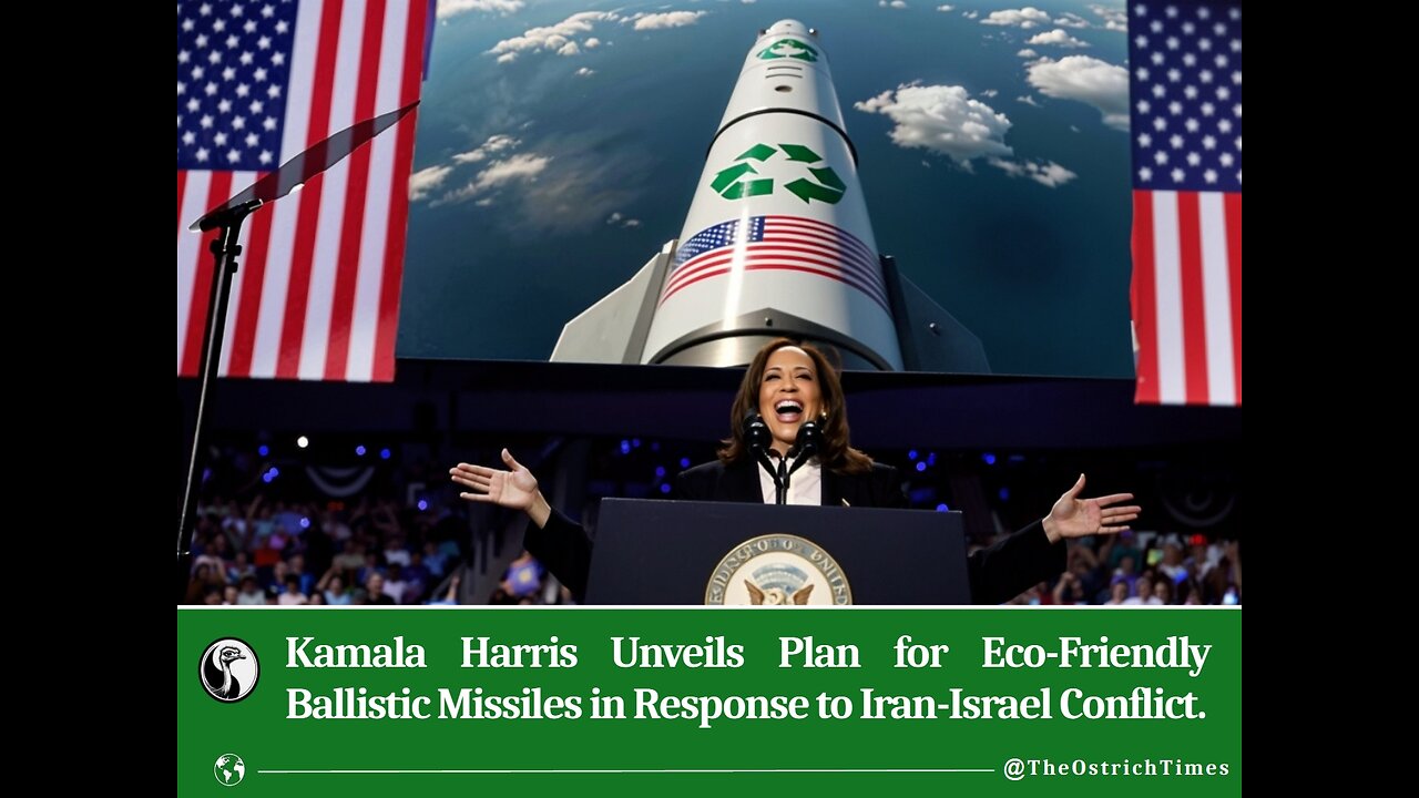 Kamala Harris Unveils Plan for Eco-Friendly Ballistic Missiles