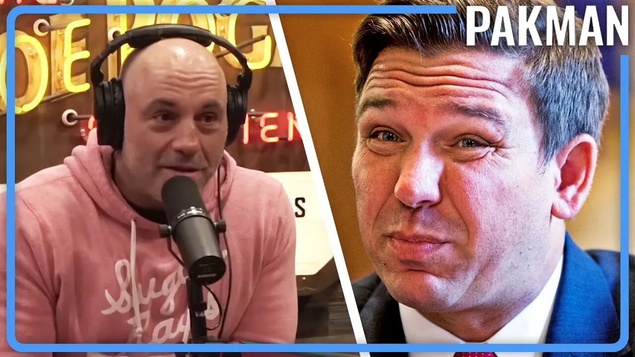 Joe Rogan Likes Dangerous Ron DeSantis for President