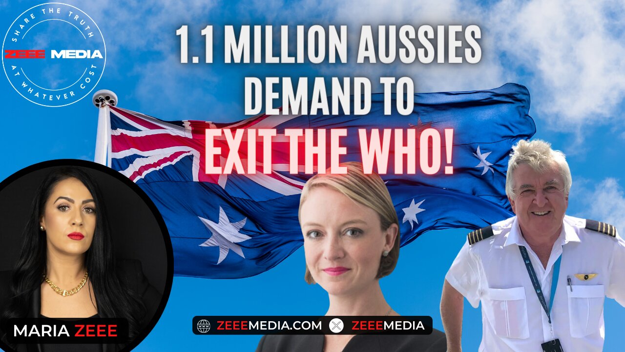 Graham Hood & Katie Ashby-Koppens - 1.1M Aussies Demand to Exit the WHO!