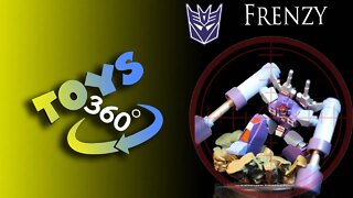 Transformers Frenzy K-T Figure Collection Transformers - Kaiyodo Takara - video 360 #shorts