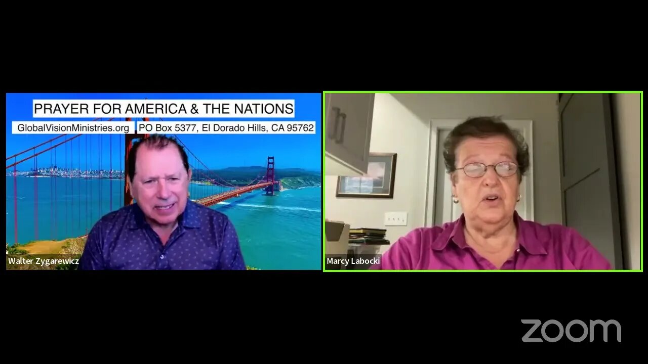 PRAYER FOR AMERICA & THE NATIONS Live Walter Zygarewicz with Marcy Labocki