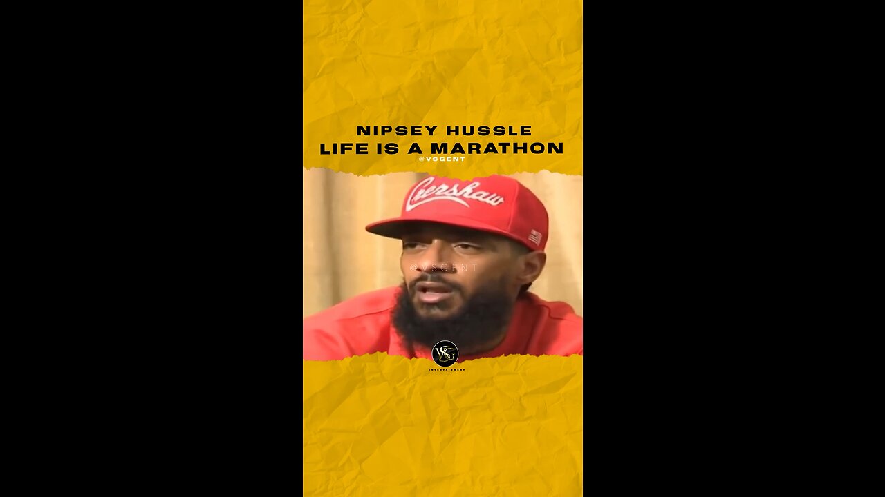 #nipseyhussle Life is a marathon. 🎥 #eritv