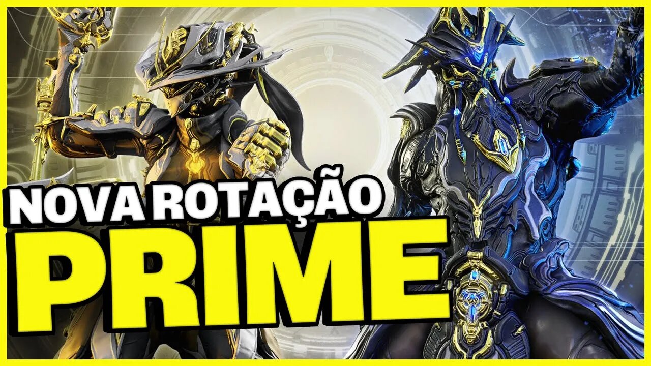 MESA PRIME E HYDROID PRIME COM EQUIPAMENTOS NOVA ROTAÇÃO PRIME RESSURGÊNCIA - [Warframe]