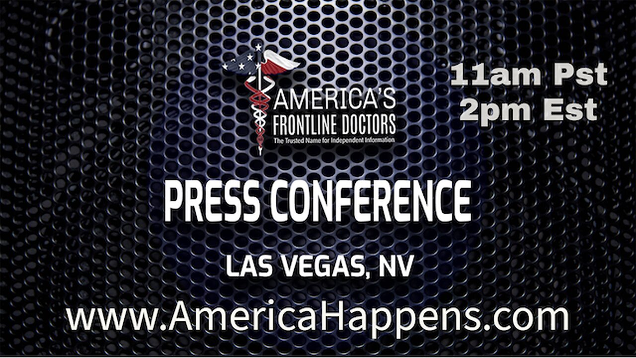 AFLDS Press Conference January 10, 2023 11am PST, 2pm EST