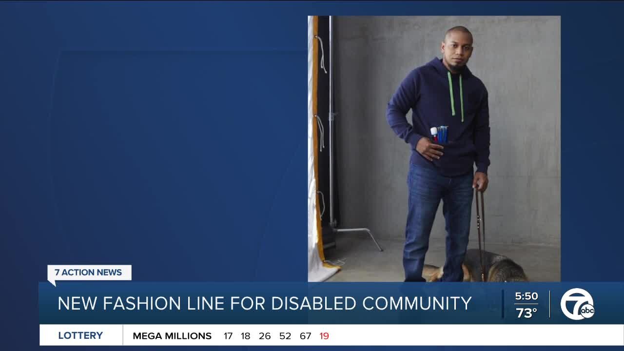 Detroit-area designer launches new fashion line with disabled community in mind