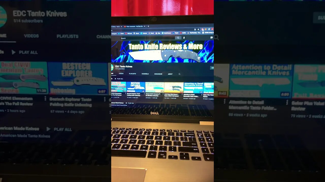 Shout out to Tanto Knife Reviews & More! Show this channel some love! Comment on his videos!