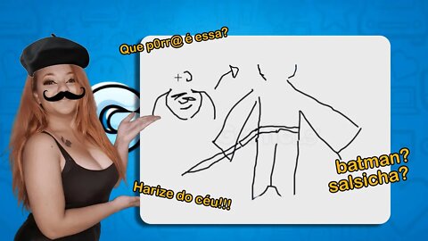 Harize Tamara jogando Gartic com os amigos 1 | GARTIC