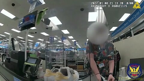 Two Phoenix police officers buy new shoes, clothes for a man with their own money