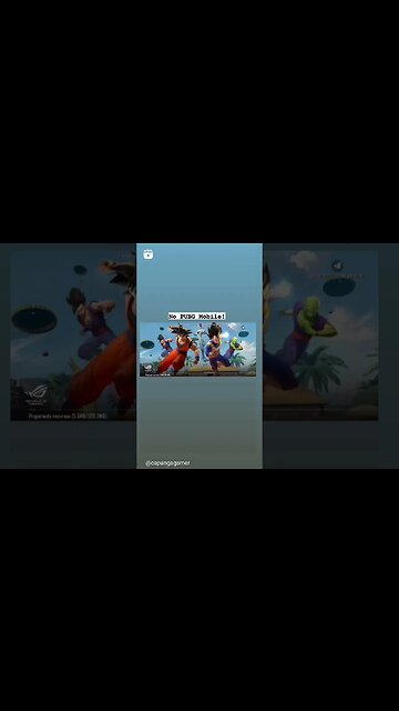 Goku e vegeta no pubg #shorts