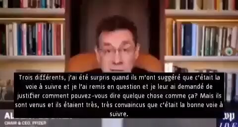 Pfizer CEO resigns and flees to Israel 🇮🇱