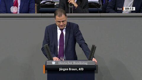 Jürgen Braun (AfD): Der Islam ist die größte Gefahr für die Menschenrechte