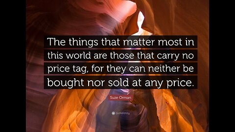 NO PRICE TAG ON TRUTH