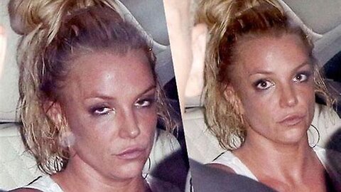 BRITNEY SPEARS LOOKS A LITTLE ROUGH THESE DAYS