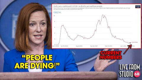 Jen Psaki Called Out on the Administration's Mask Alarmism!