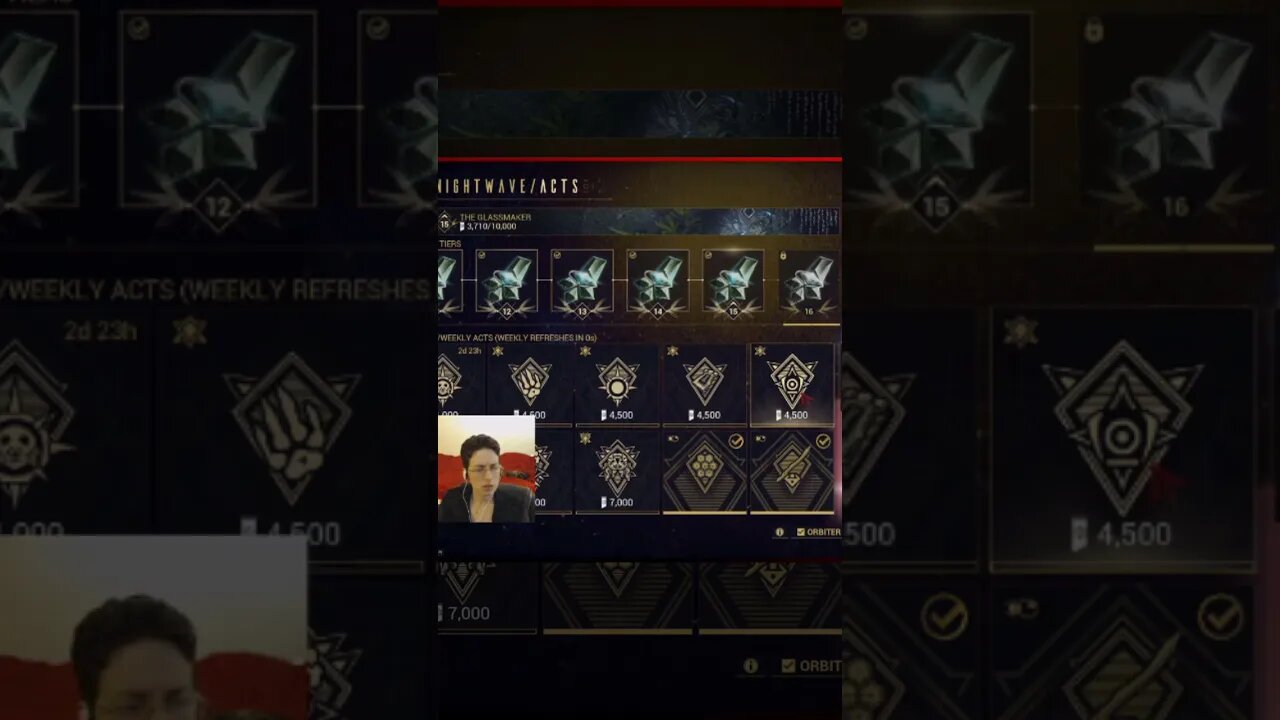 Warframe Messing with Nightwave