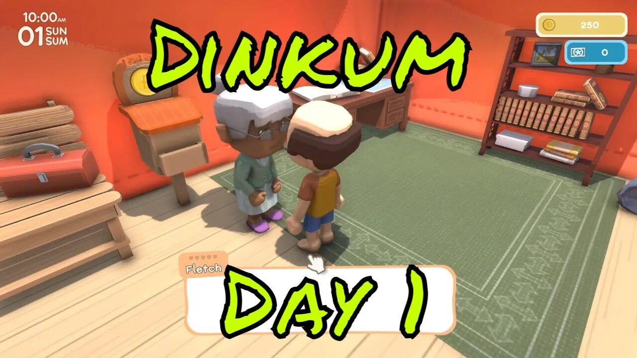 Dinkum Day By Day The First Day!