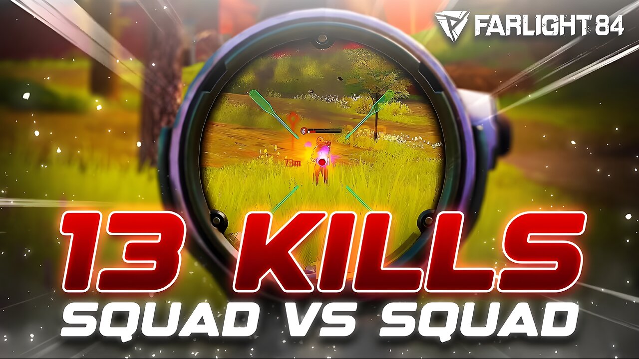 INSANE 13 KILL SQUAD VS SQUAD (Farlight 84 Gameplay)