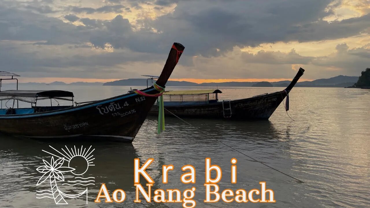 Ao Nang Beach Krabi 2022 - With Sunset