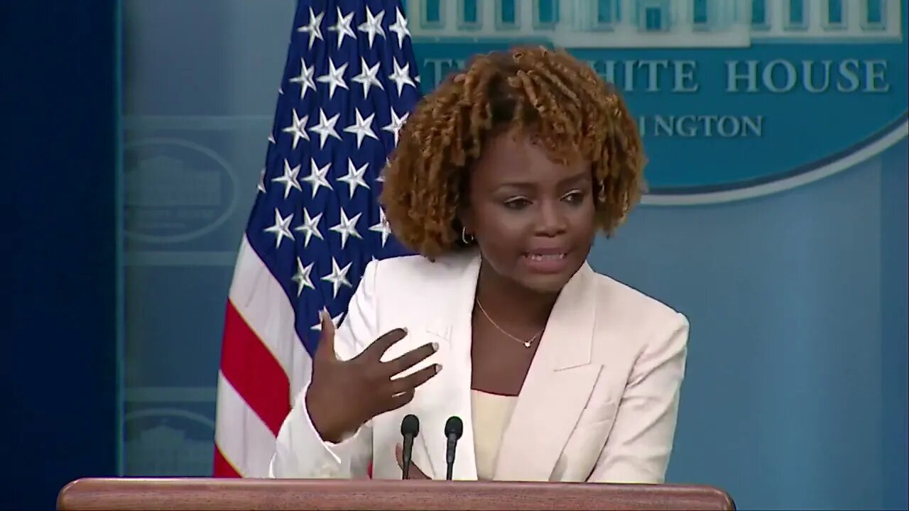 Karine Jean-Pierre Claims She Has "Not Seen" Notice On Border Wall From Biden's Own DHS Secretary