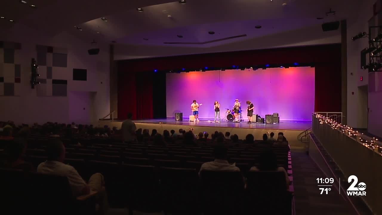 Charity meets improv at high school in Howard County