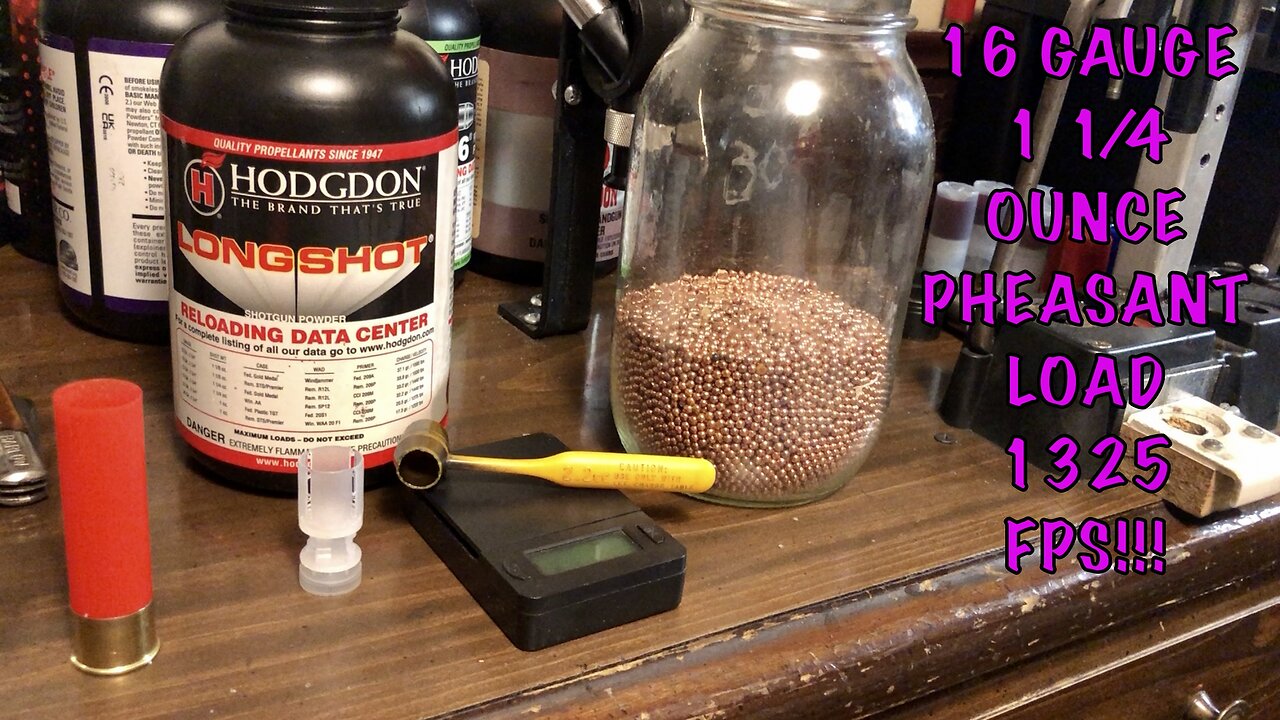 16 Gauge 1 1/4 Ounce 1325 FPS Pheasant Load