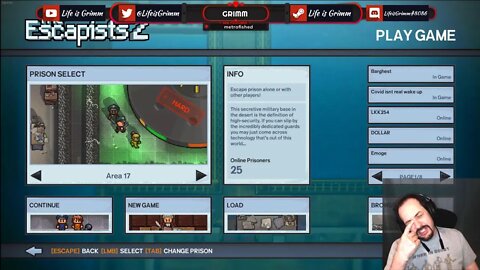 Playing some The Escapists 2 w/ BarghestGaming