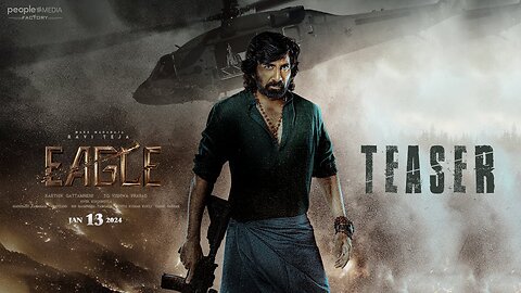 EAGLE Teaser | Ravi Teja | Anupama Parameswaran | Karthik Gattamneni | People Media Factory