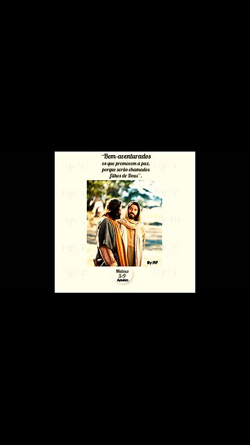 Bem aventurados os que promovem a paz