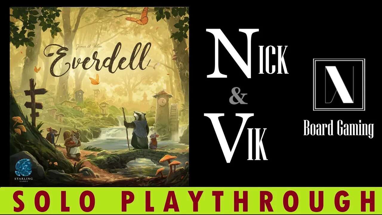 Everdell Solo Playthrough with Bellfaire Expansion