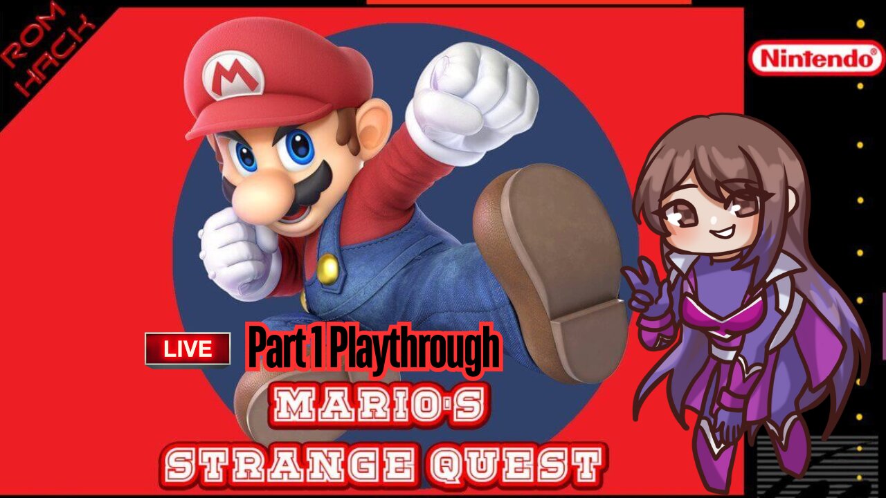 🔴-LIVE- {PNG/VTuber} Jedi Ranger: Mario's Strange Quest Part 1 Playthrough