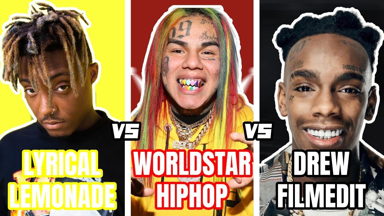 LYRICAL LEMONADE vs WORLDSTARHIPHOP vs DREWFILMEDIT